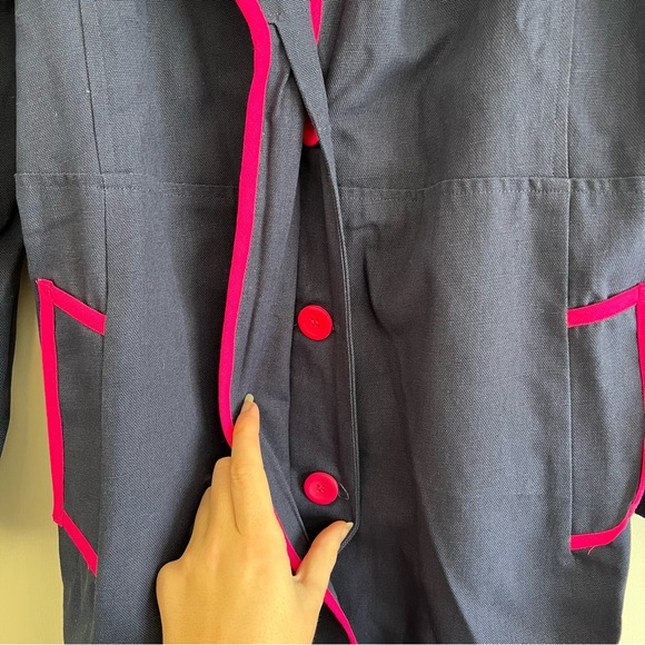 NWT navy and pink jacket - Picture 6 of 6